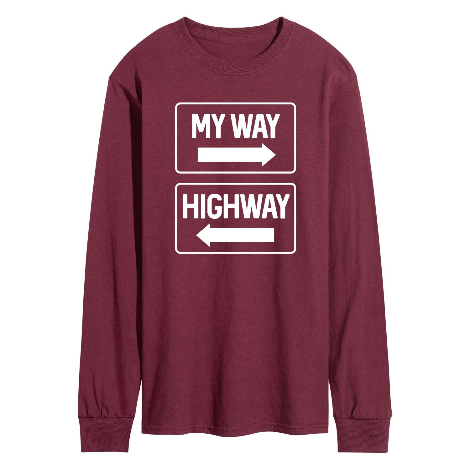 

Мужская футболка My Way Highway Licensed Character