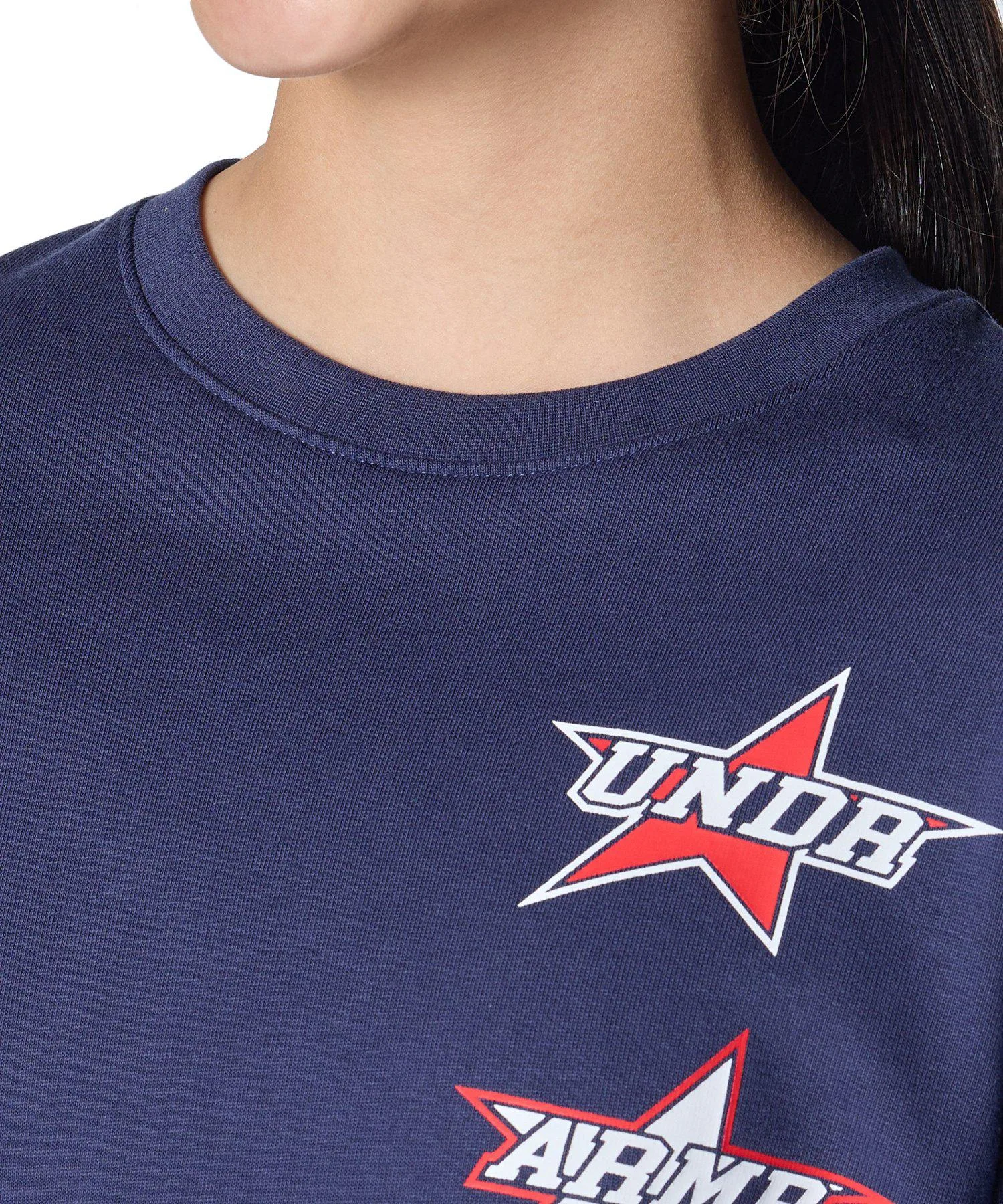 Детская футболка UNDER ARMOUR Cotton Stacked Stars — фото 4