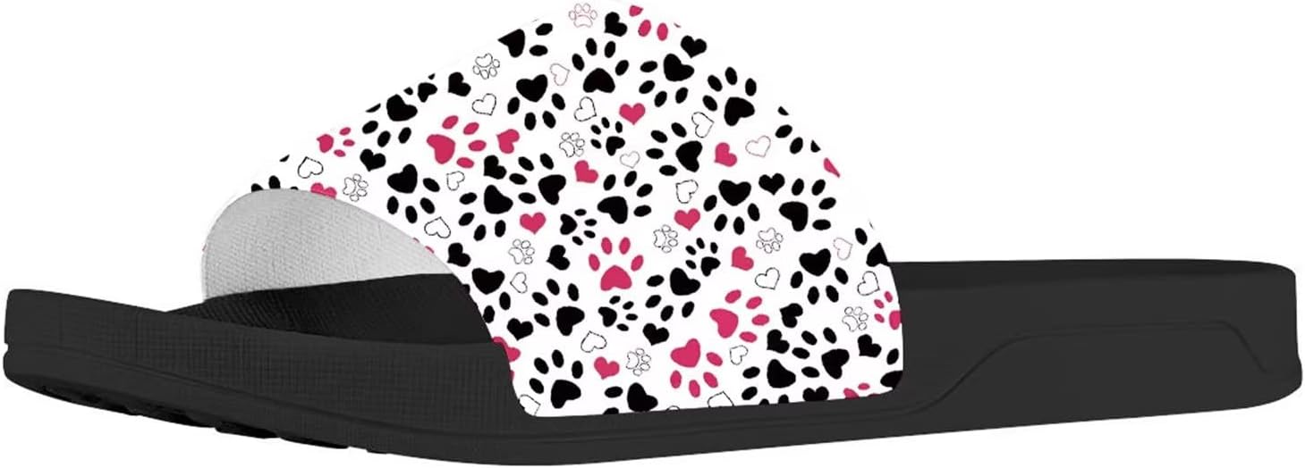 

Сланцы Forchrinse с леопардовым и гепардовым принтом для мужчин и женщин, нескользящие домашние и душевые тапочки, спортивные легкие сандалии, черный