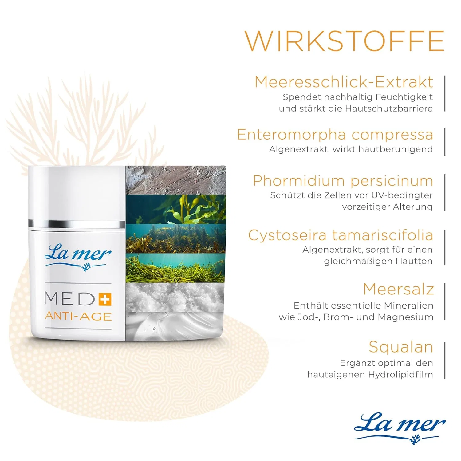 Ночной антивозрастной крем La mer MED+ Anti-Age 50 мл La Mer — фото 2