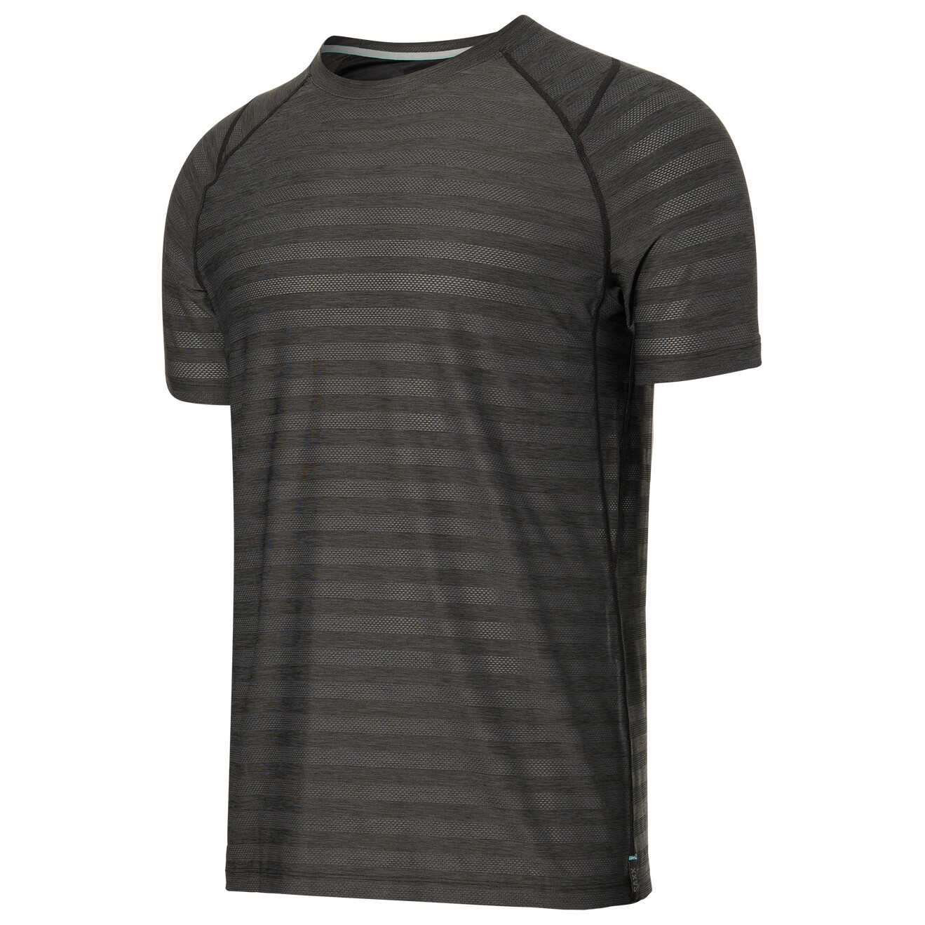 

Функциональная рубашка Saxx Droptemp Cooling Mesh Tee, цвет Black Heather