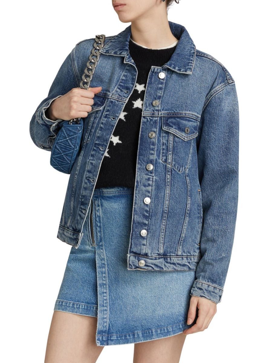 

Куртка дальнобойщика Grove Boyfriend Rails, цвет Starry Night