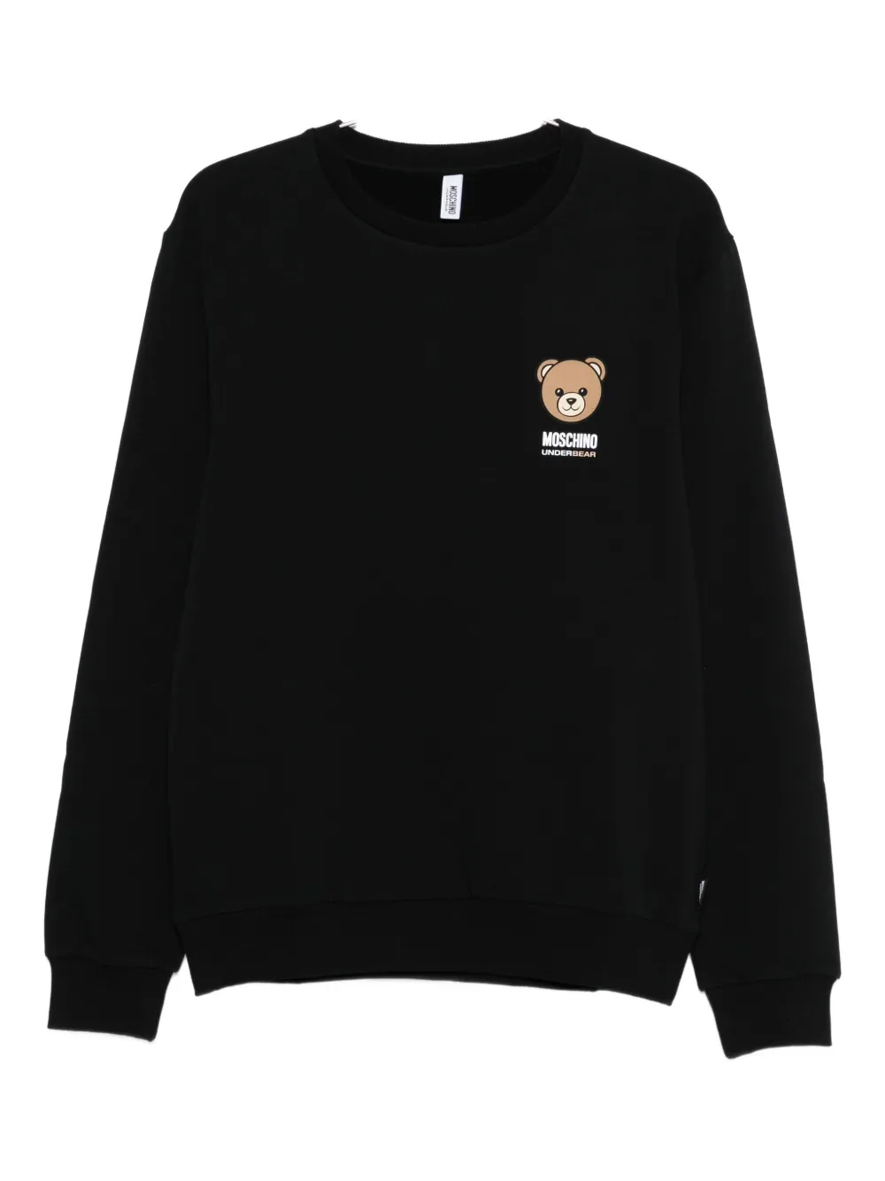 

Толстовка с принтом Teddy Bear Moschino, черный