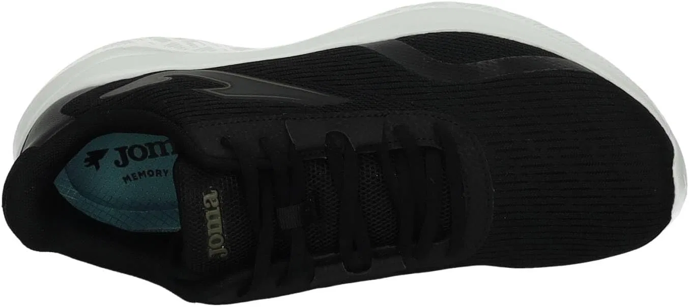Кроссовки Joma RSODIW2501 Joma Sodio Men 2501, дышащая, легкая подошва из ЭВА, стелька из пены с эффектом памяти, повседневная обувь, кроссовки для бега, сделано в Испании, спортивные для мужчин, Black — фото 4