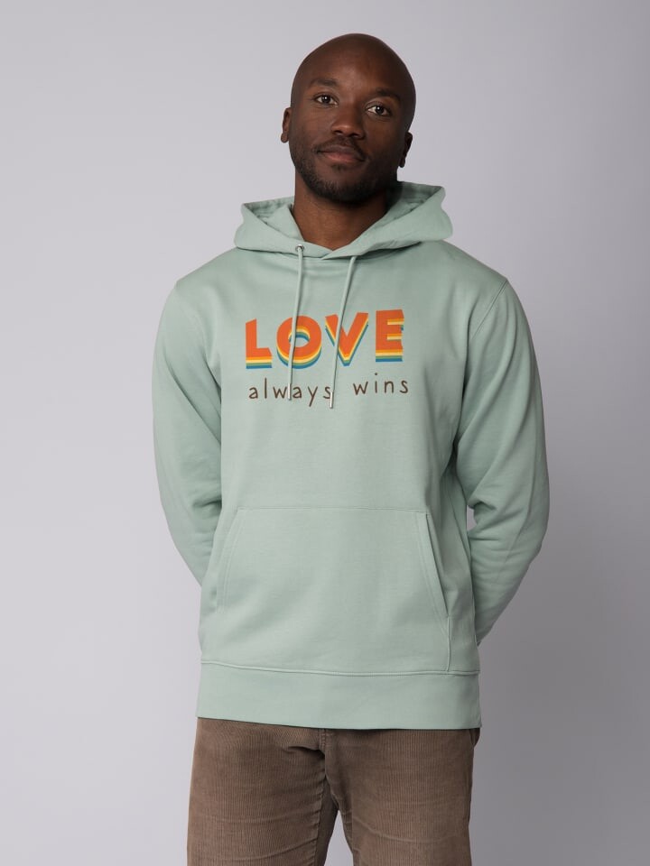 

Толстовка wat Apparel Sweatshirt Love always wins, цвет Aloe