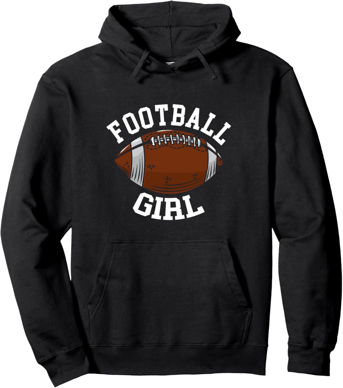 

Худи с надписью «Футболистка, девушка, американский футбол» American Football Girls, черный