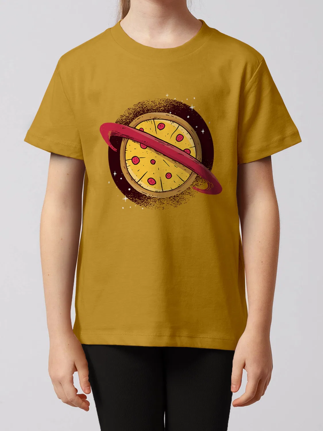 Футболка 'Pizza Planet' Watabout.Kids, Yellow — фото 2