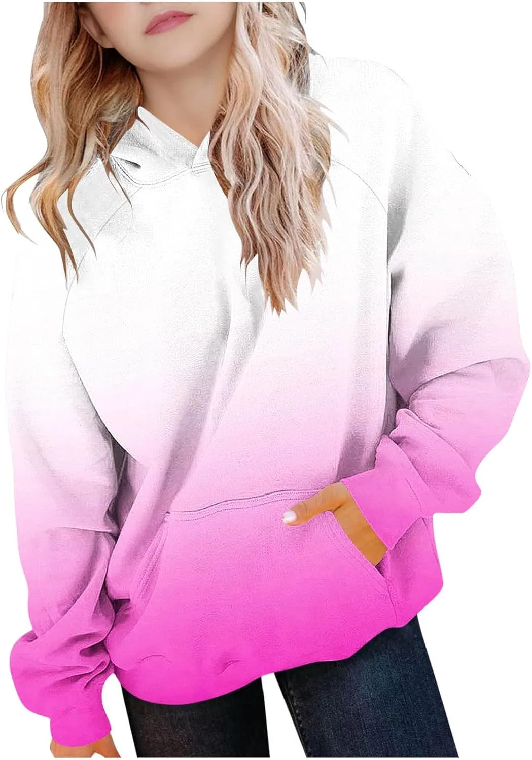 Толстовка оверсайз Bidobibo, цвет D# Hot Pink