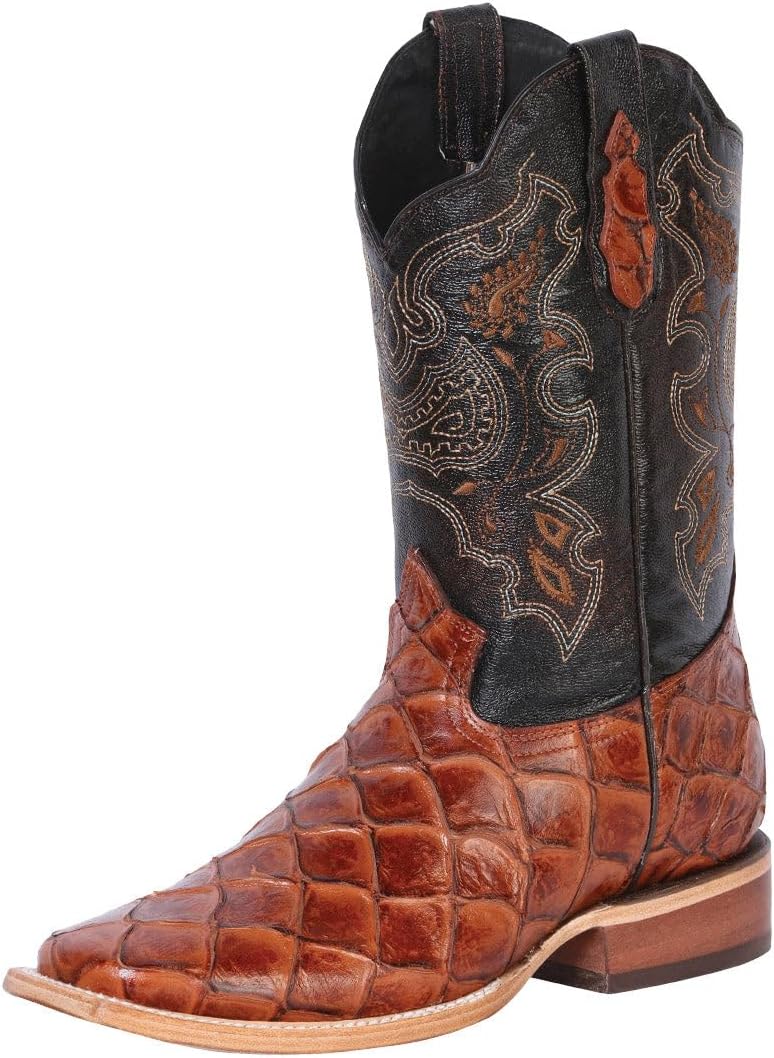 

Ковбойские сапоги - под Пиарауку - Коньячный Generic, мультиколор