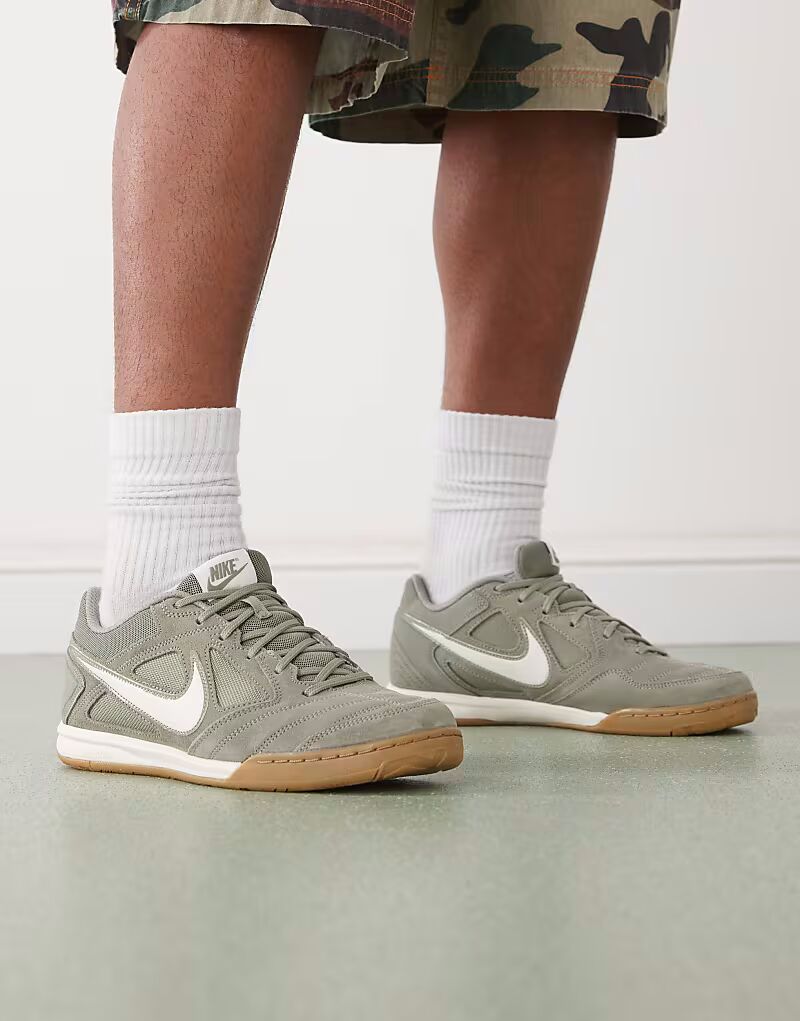 Кроссовки Nike Gato цвета хаки — фото 2