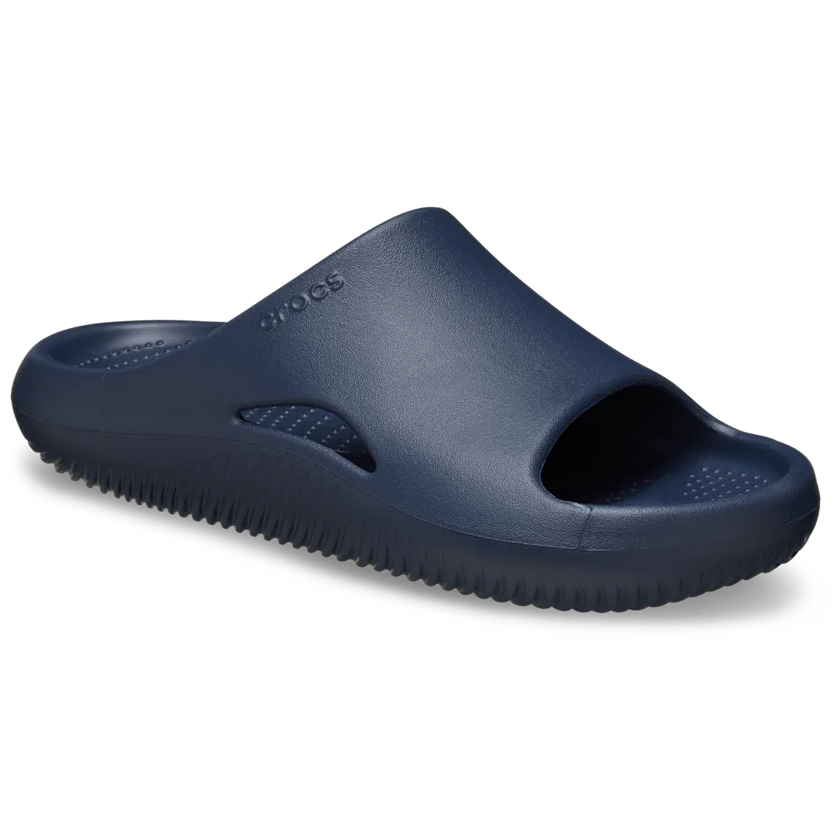 Mellow Recovery Slide Crocs, темно-синий — фото 3