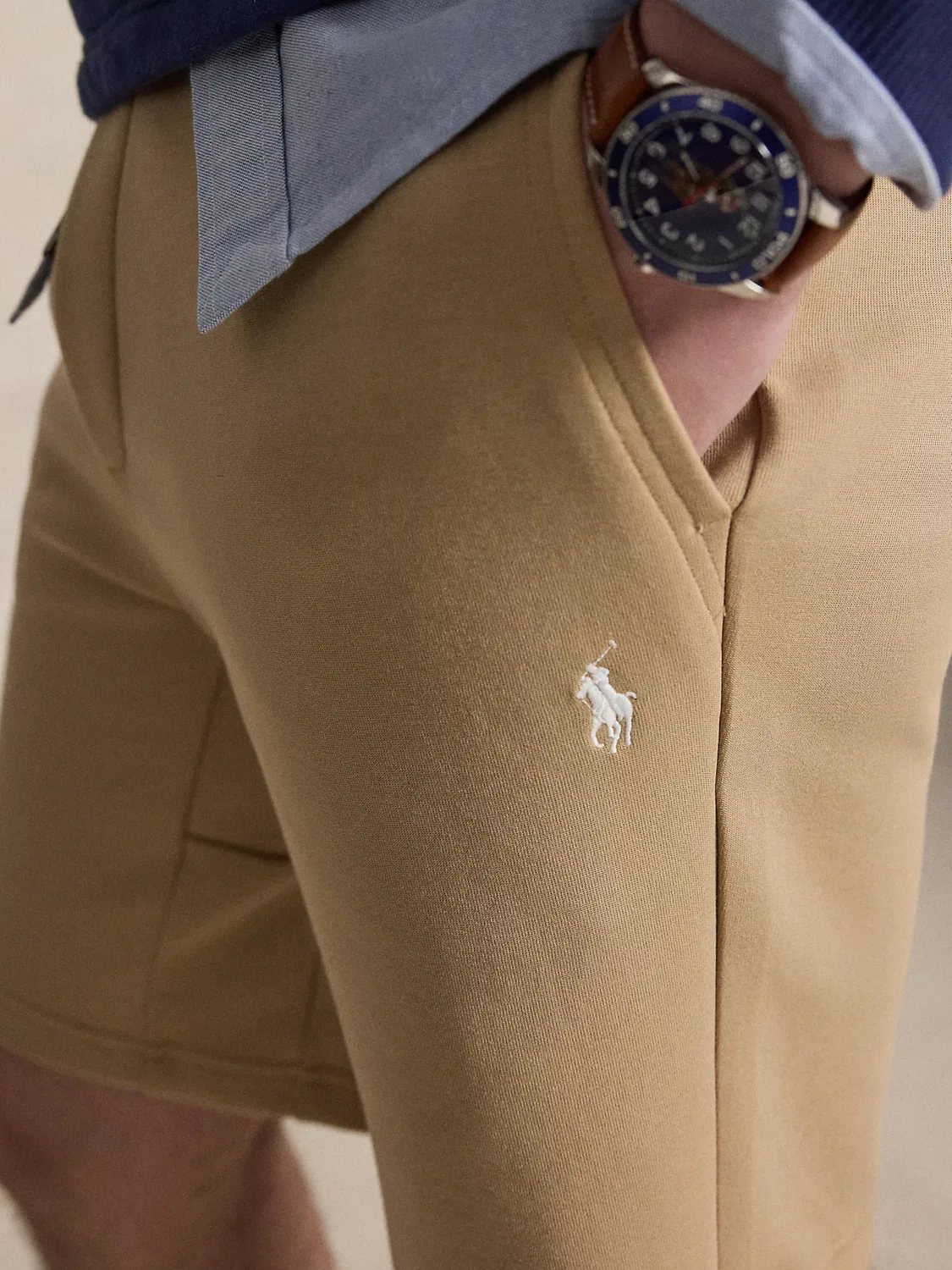 Обычные брюки 'ATHLETIC' Polo Ralph Lauren, Camel — фото 2
