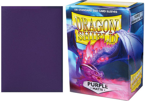 

Карточная игра Arcane Tinmen Dragon Shield Sleeves: Matte - Purple (100)