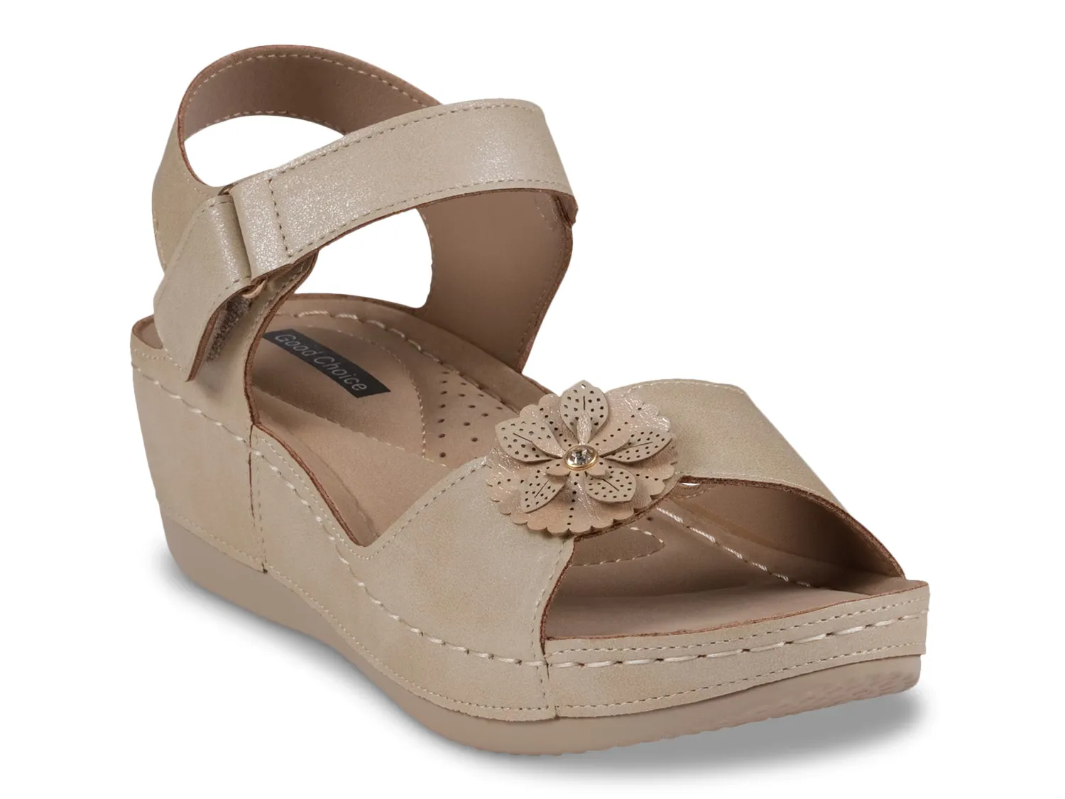 

Сандалии Maxwell Wedge Sandal Good Choice, бежевый