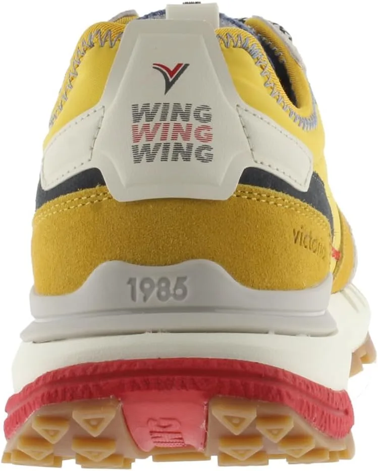 Кроссовки Victoria 1985 Basket Unisex Wing EVO Nylon & Colored & Split Leather Parts & Retro Logo 8811100 для взрослых — фото 3