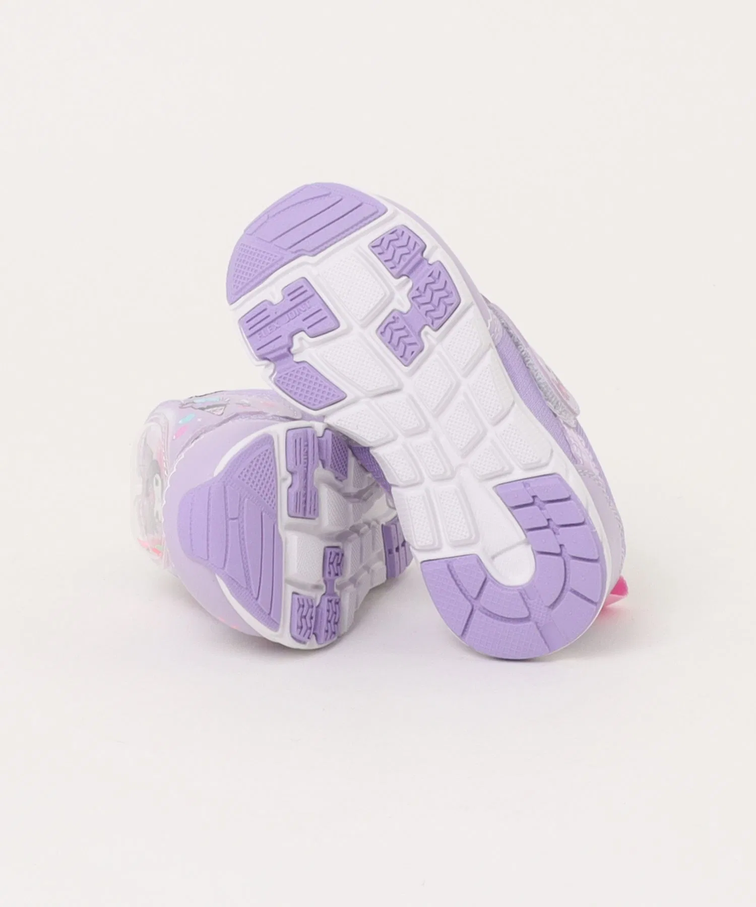 Детские кроссовки с бантом Moonstar Sanrio 7221 ABC-MART фиолетовые — фото 3