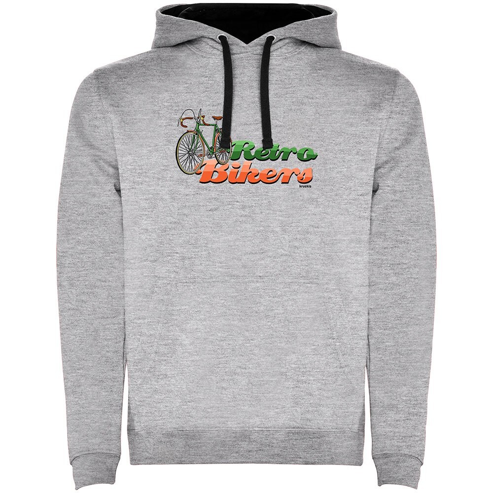 

Худи Kruskis Retro Bikers Two-Colour, серый