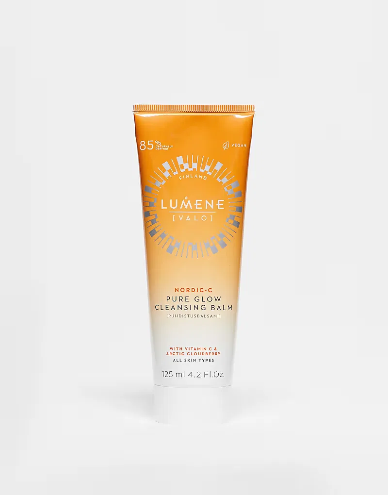 Гель для умывания Lumene — Очищающий бальзам для лица Nordic-C Pure Glow с витамином С, 125 мл
