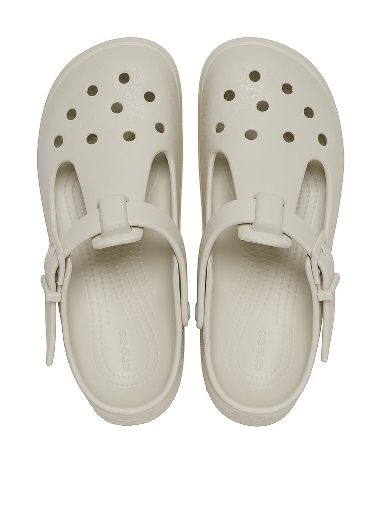 Классические туфли Мэри Джейн Crocs, цвет linen — фото 3