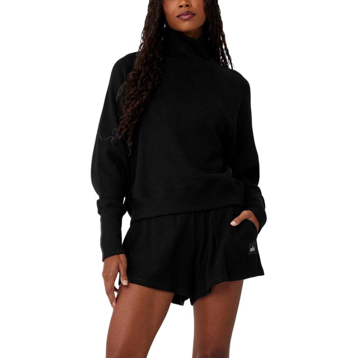 

Свитшот женский Alo Yoga, черный