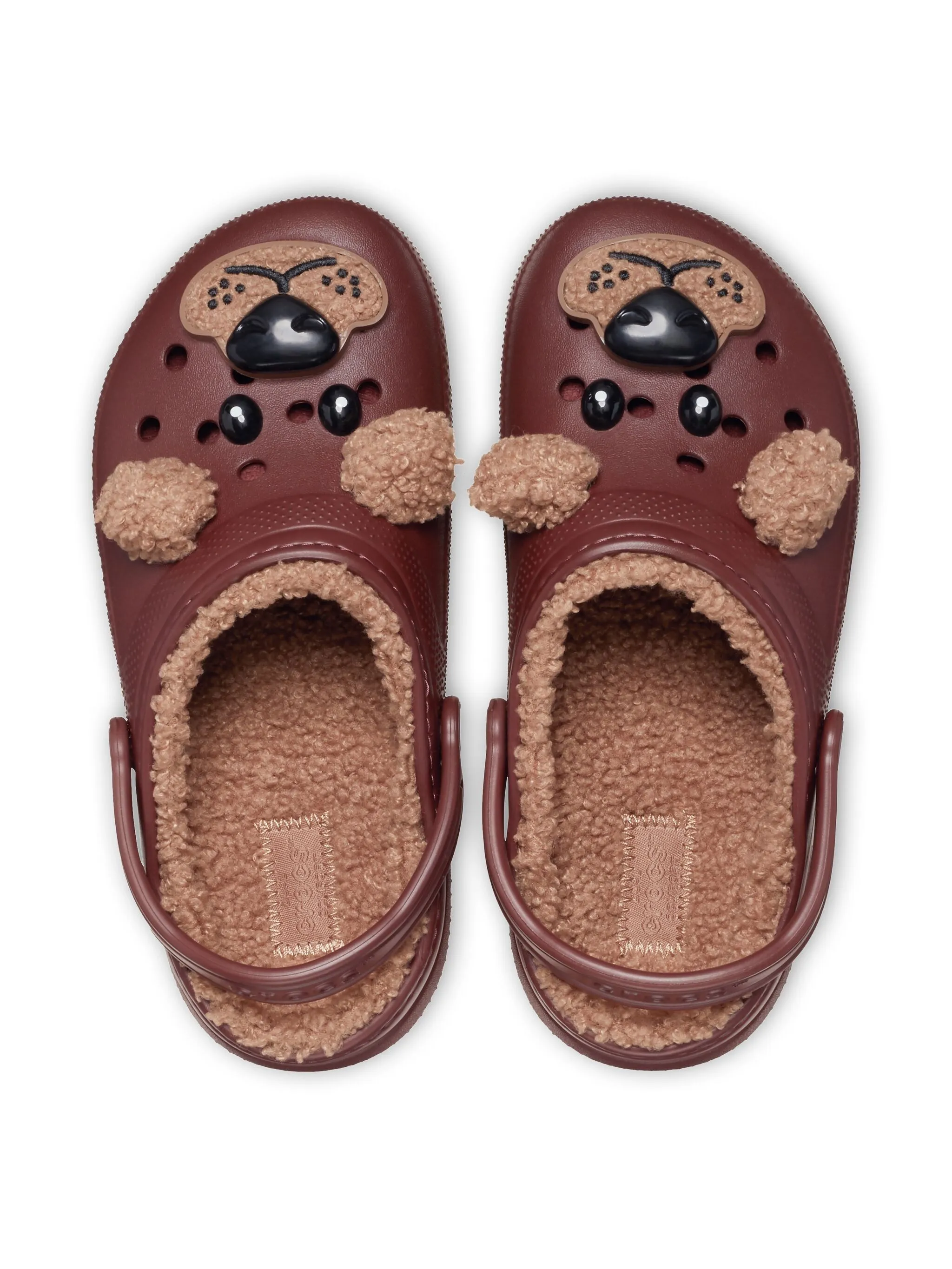 Клоги I AM Bear Crocs Kids, коричневый — фото 3