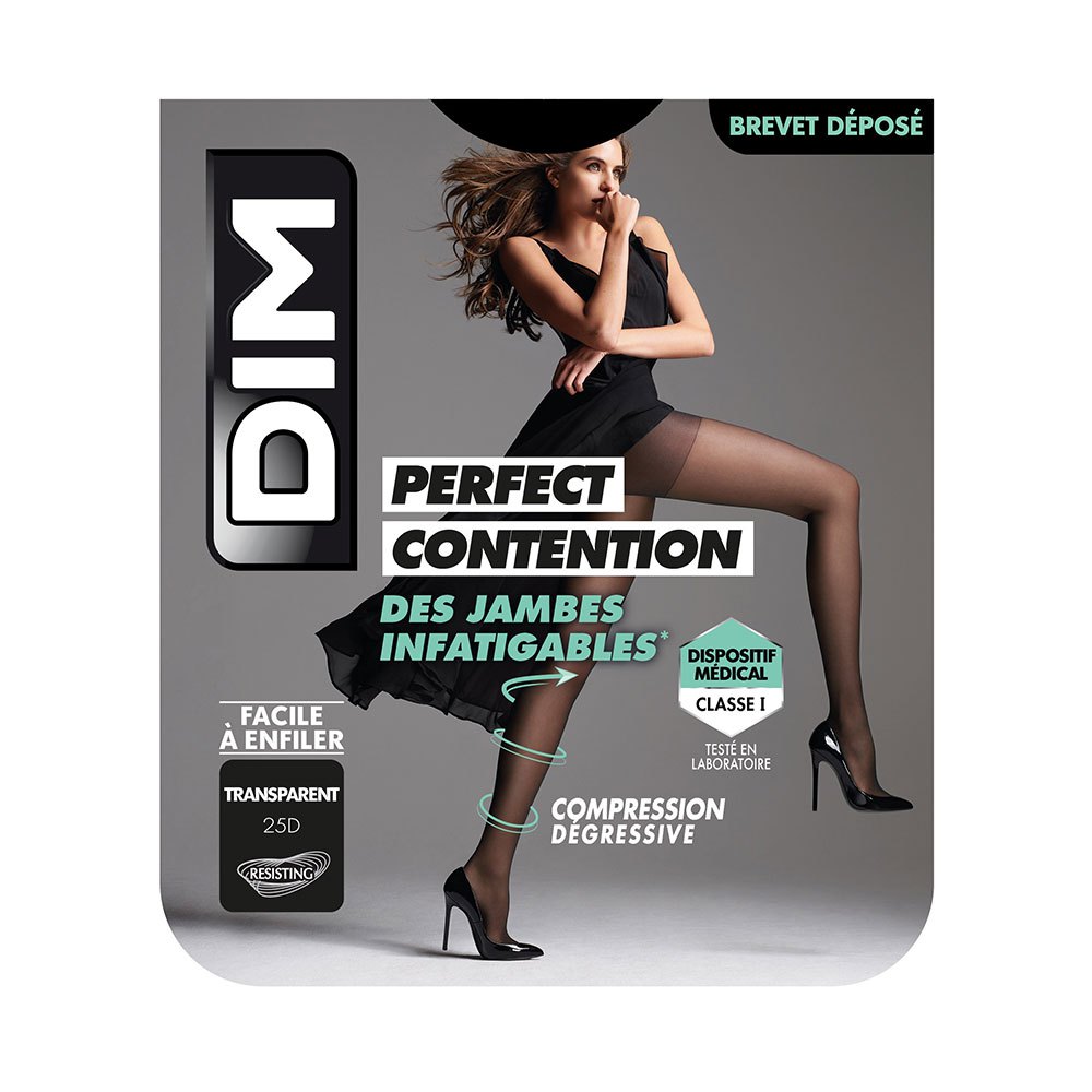 

Тайтсы Dim Paris Perfect Contention 25 Deniers Compression, черный