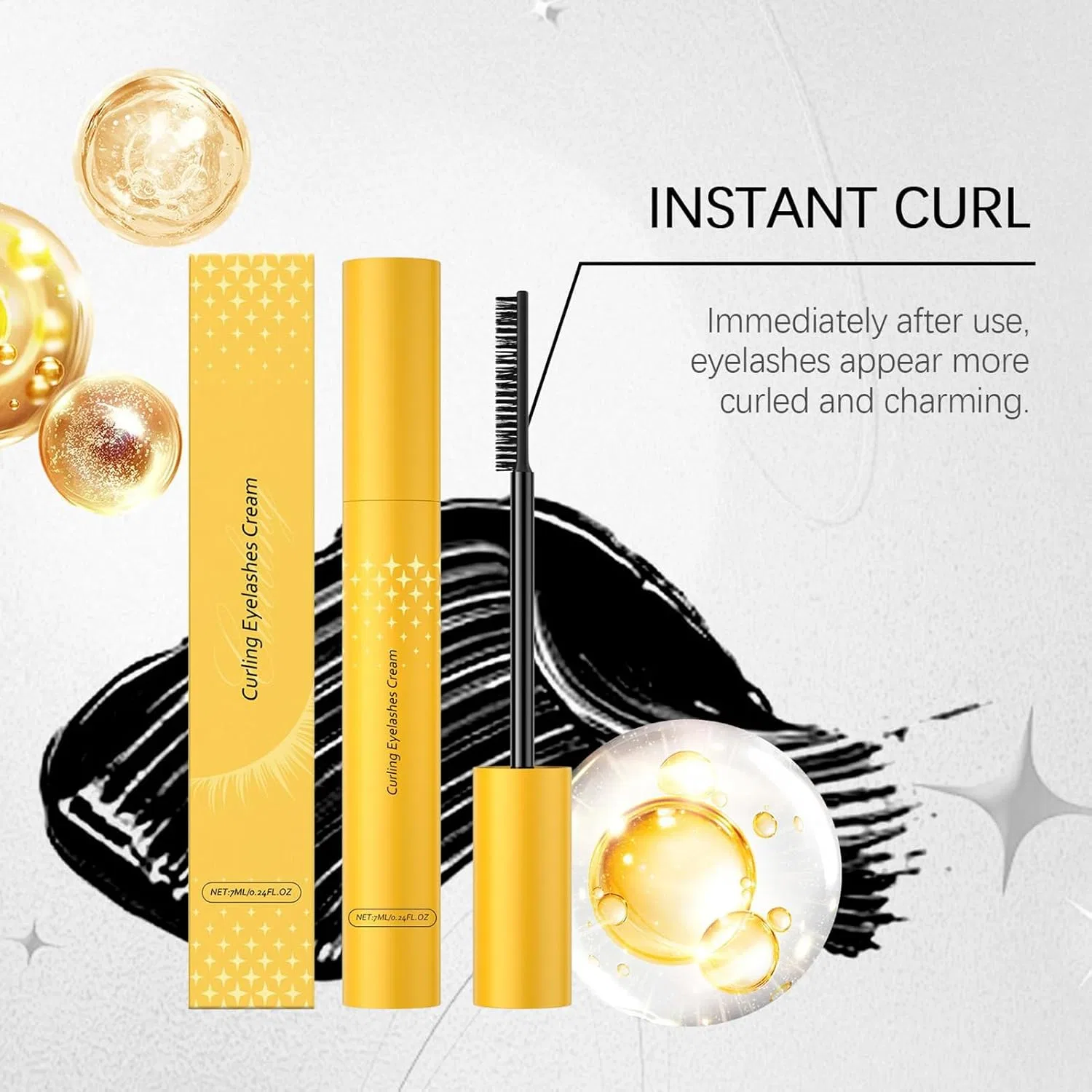 Тушь для ресниц Long Lush Mascara, водостойкая, 15 г, без бренда — фото 4