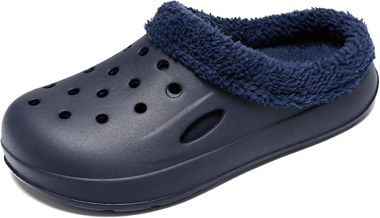 

Мужские и женские утепленные сабо CERYTHRINA с дышащей сетчатой подкладкой для дома и улицы, для прогулок и работы в саду, зимние тапочки, синий