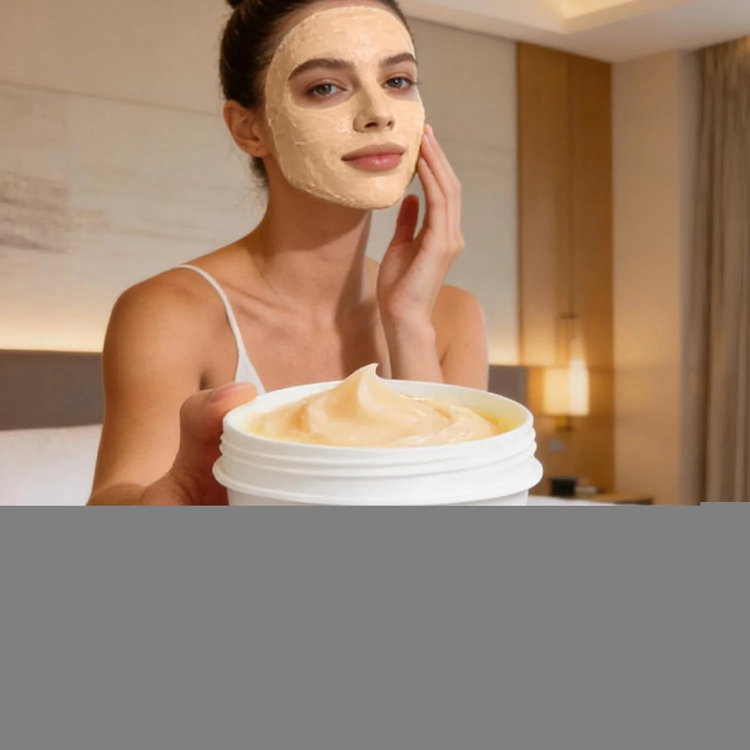 Крем для лица — Дневной Jejuby Whitening Cream с глутатионом и рисовым молоком, 100 г — фото 2