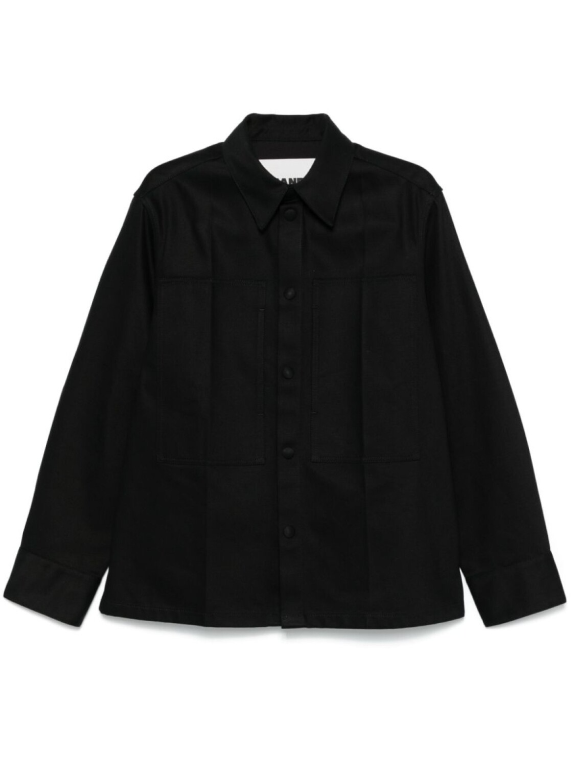 

Jil Sander джинсовая рубашка, черный