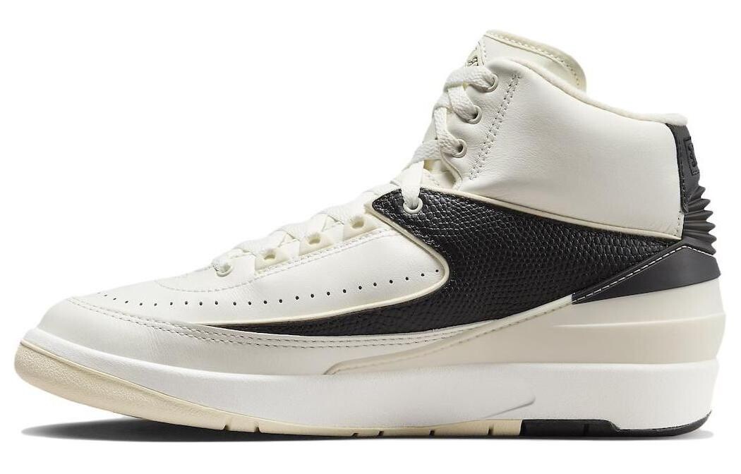 

Кроссовки Jordan 2 Retro Sail Black Women's, белый