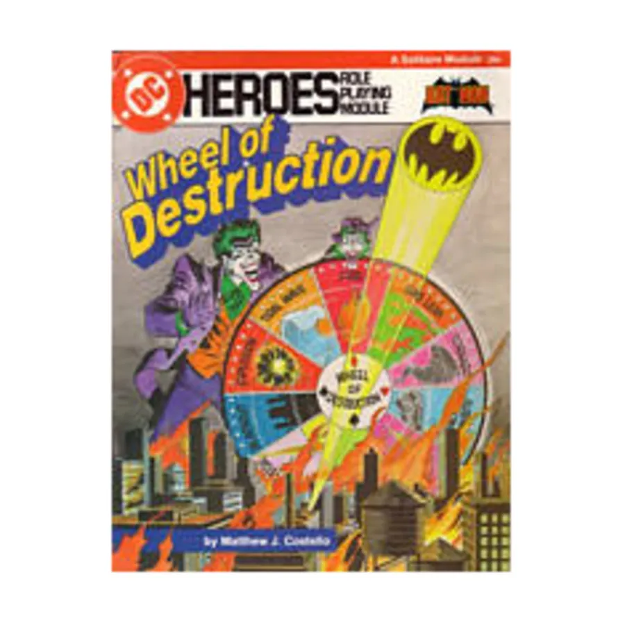 

Модуль Wheel of Destruction, DC Heroes - Modules & Miscellaneous (Mayfair Games)
