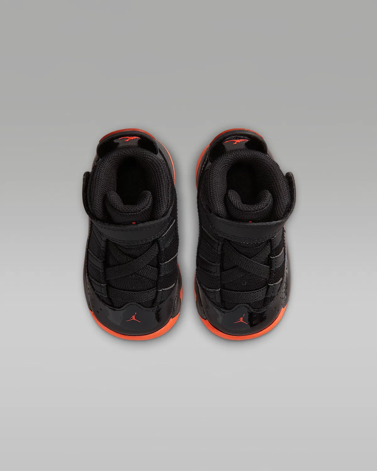 Детские кроссовки Jordan 6 Rings, Black/Black/Infrared 23 — фото 4