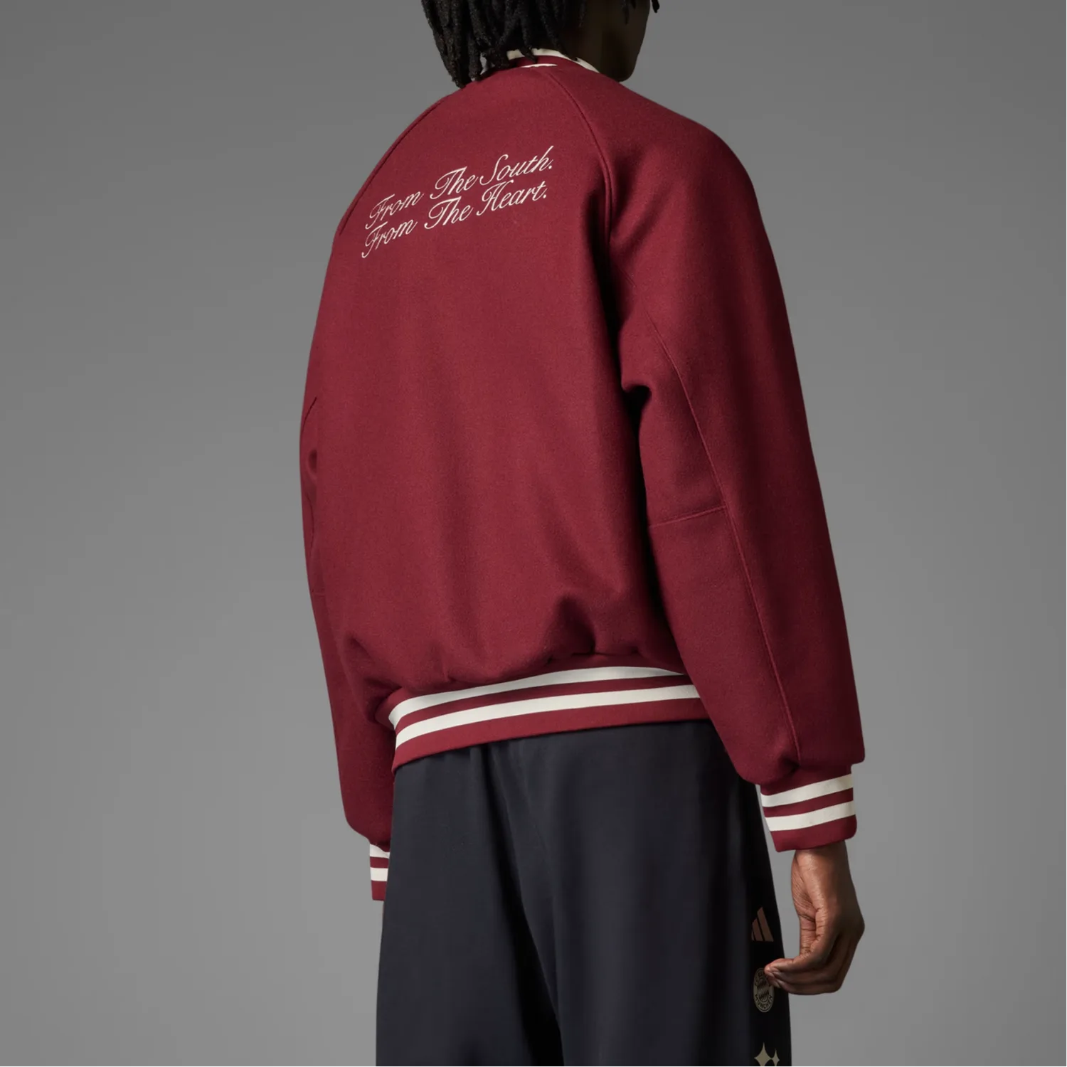 Adidas Куртка BSTN FC Bayern Unisex Dark Red — фото 4