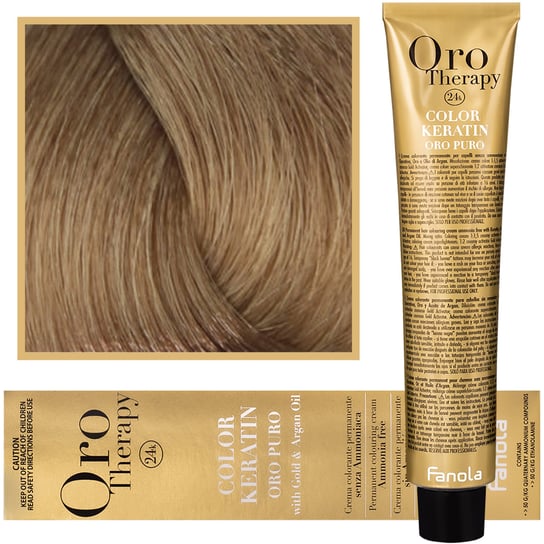 

Краска для волос 8.0, 100 мл Fanola, Oro Therapy, Color Keratin Oro Puro