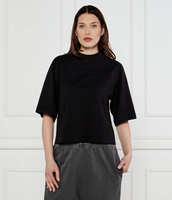 

Футболка Ниамей Regular fit Pinko, черный