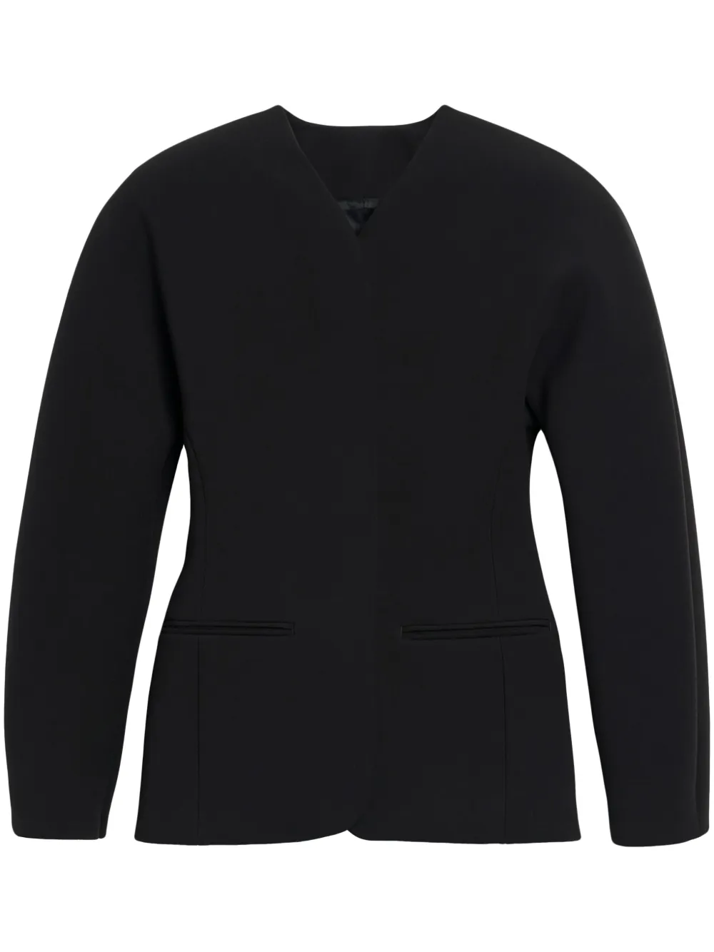 

Жакет The Ovalo JACQUEMUS, черный