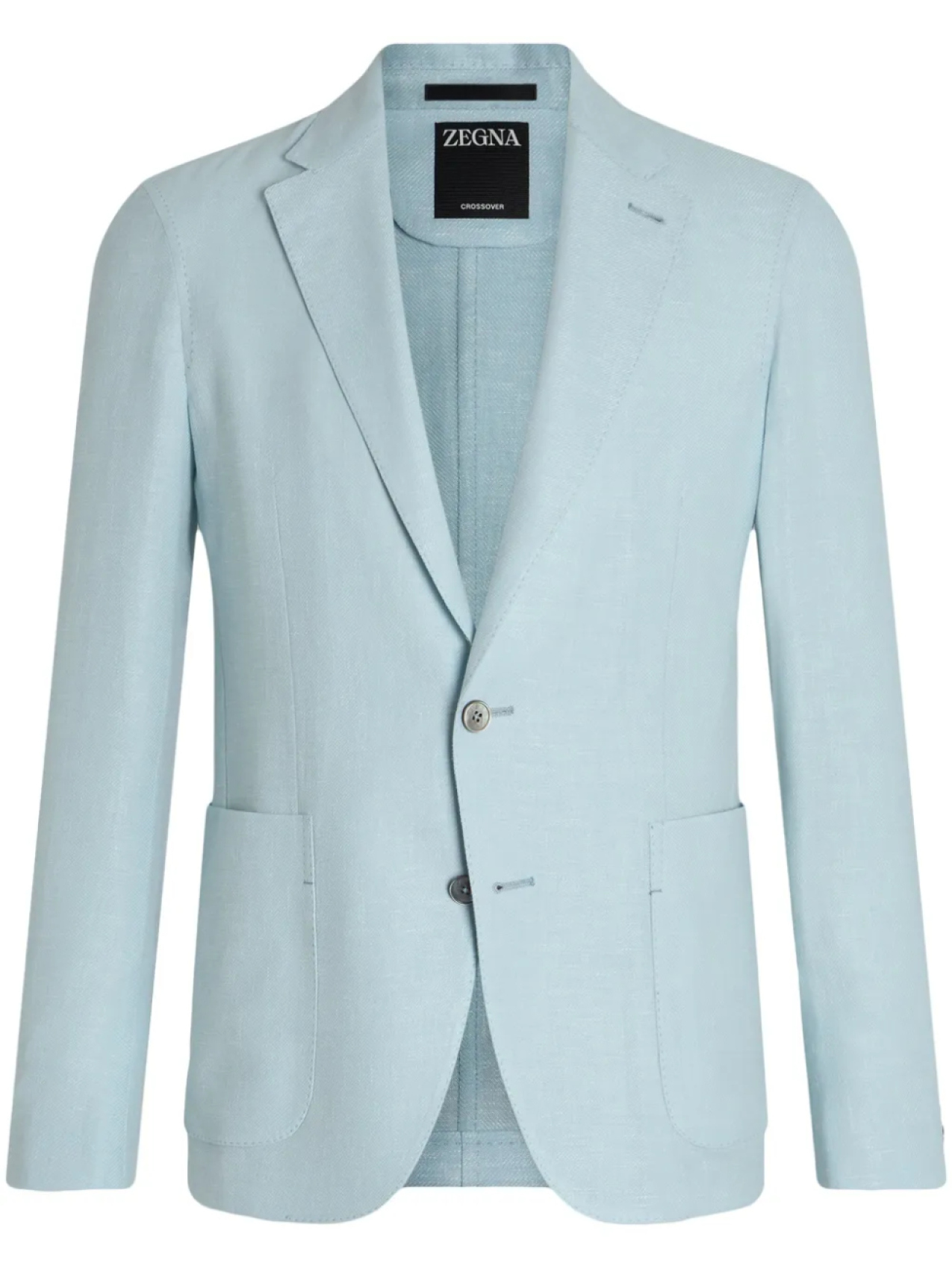 

Однобортный пиджак Zegna, синий