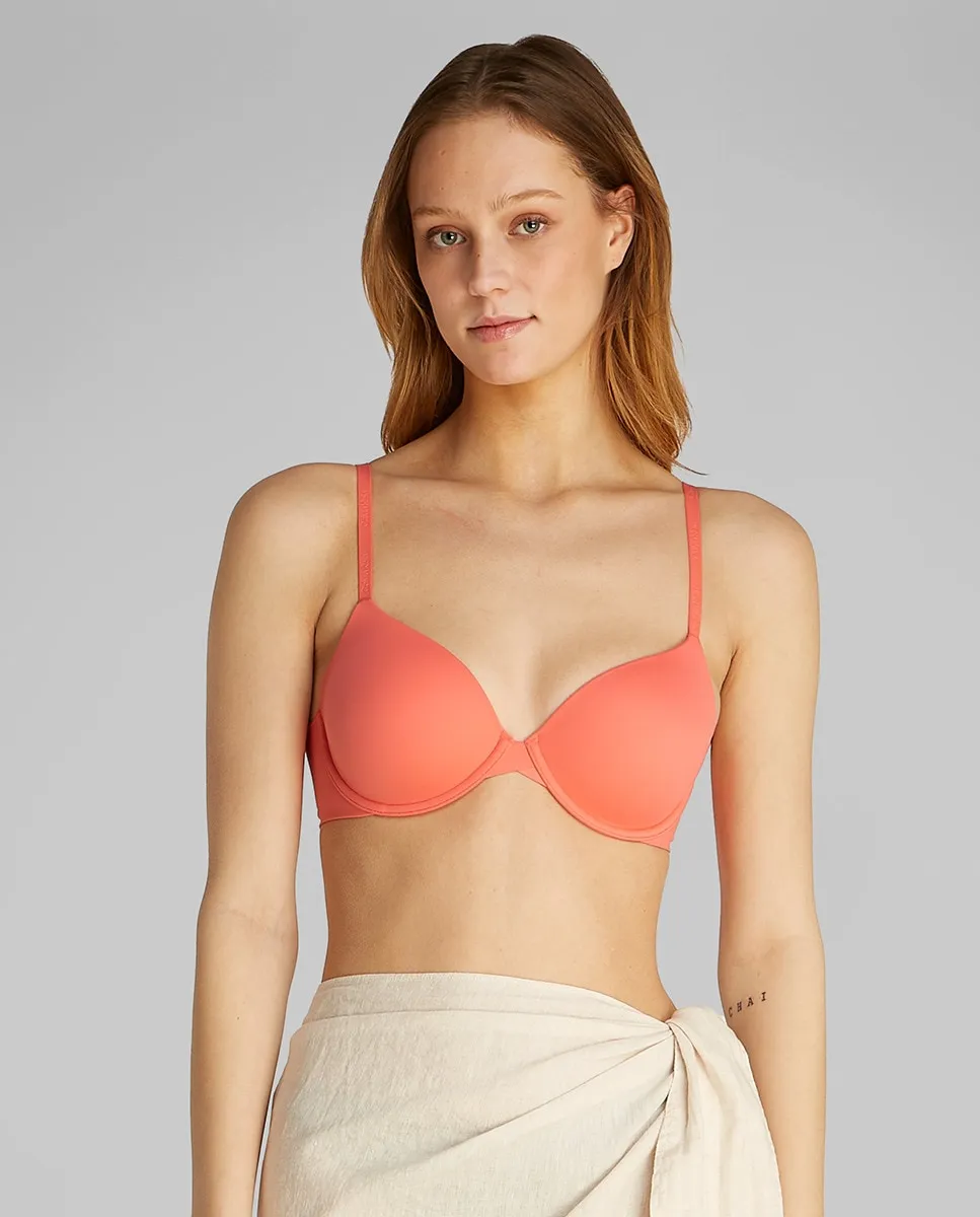 

Бюстгальтер PERFECTLY FIT с полным покрытием Calvin Klein, розовый