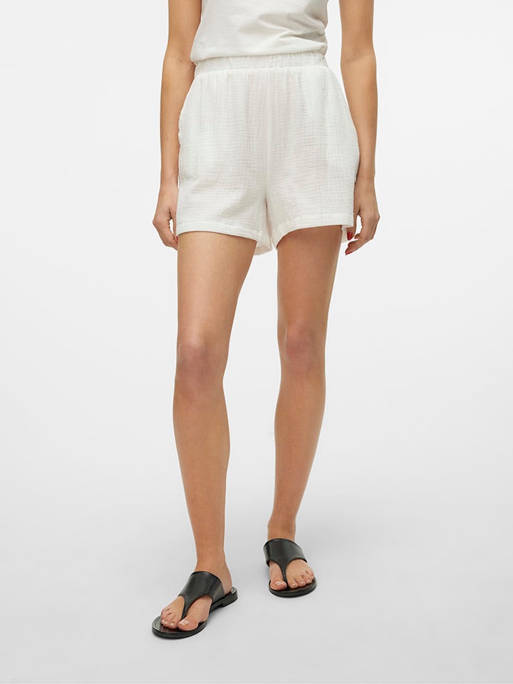 

Тканевые шорты Vero Moda, белый