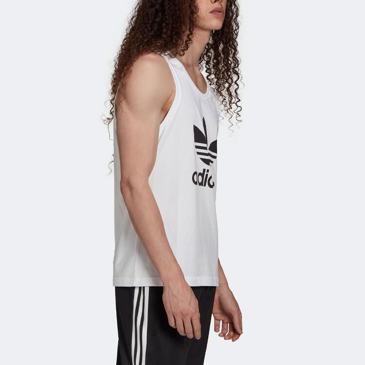 Майка Trefoil для мужчин, белый Adidas Originals, белый — фото 2