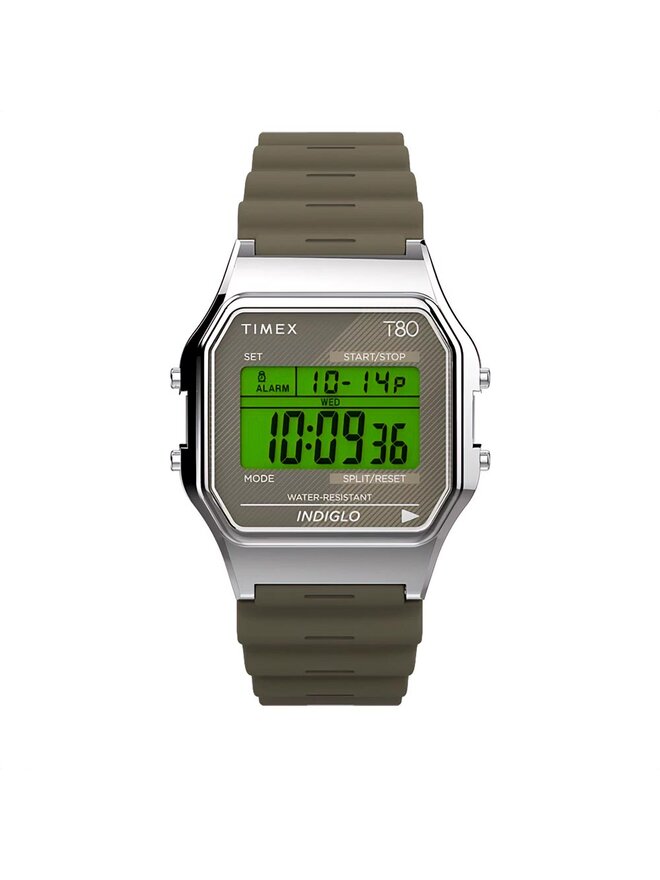 

Часы T80 TW2V41100 Timex, хаки