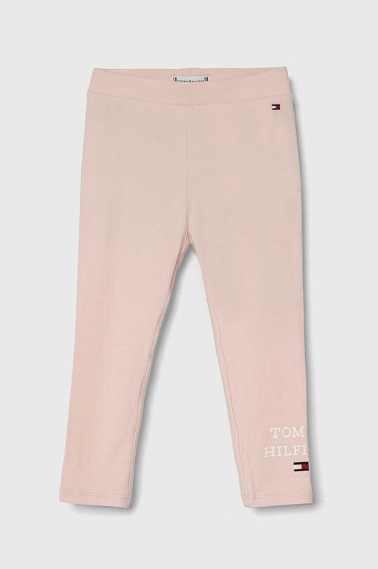 

Детские легинсы Tommy Hilfiger, розовый