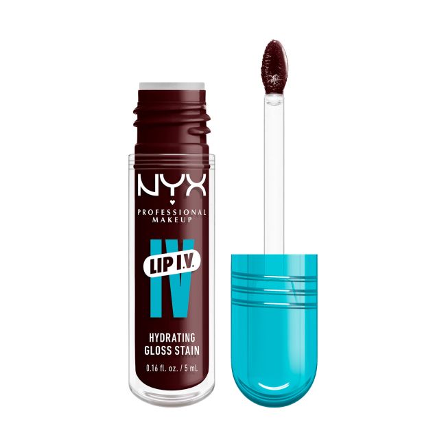 Lip iv увлажняющий блеск для губ блеск для губ NYX Professional Makeup, цвет water 'bout wine?, 5 мл — фото 2