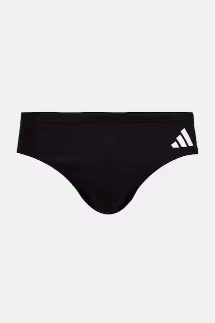 Плавки мужские с полосками Three Stripes Adidas Performance, черный