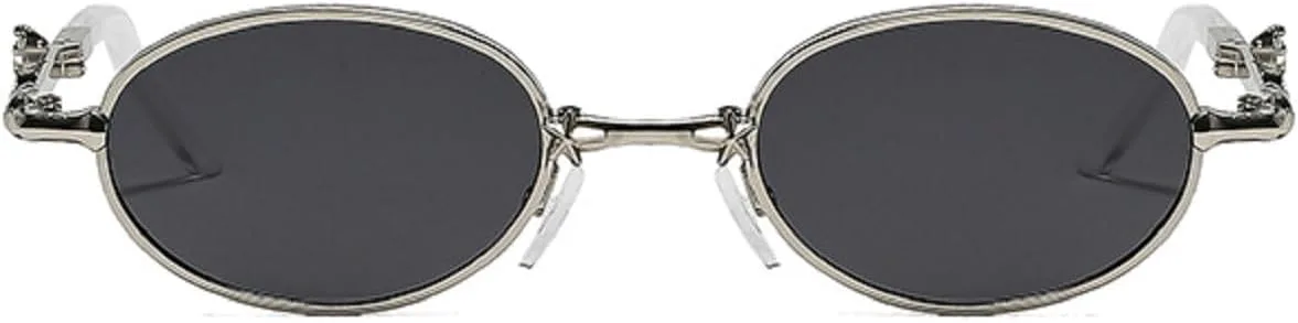 

Женские солнцезащитные очки овальной формы с металлическими элементами, стразами и бриллиантами, модные солнцезащитные очки с кристаллами для женщин mincl, Gold Black