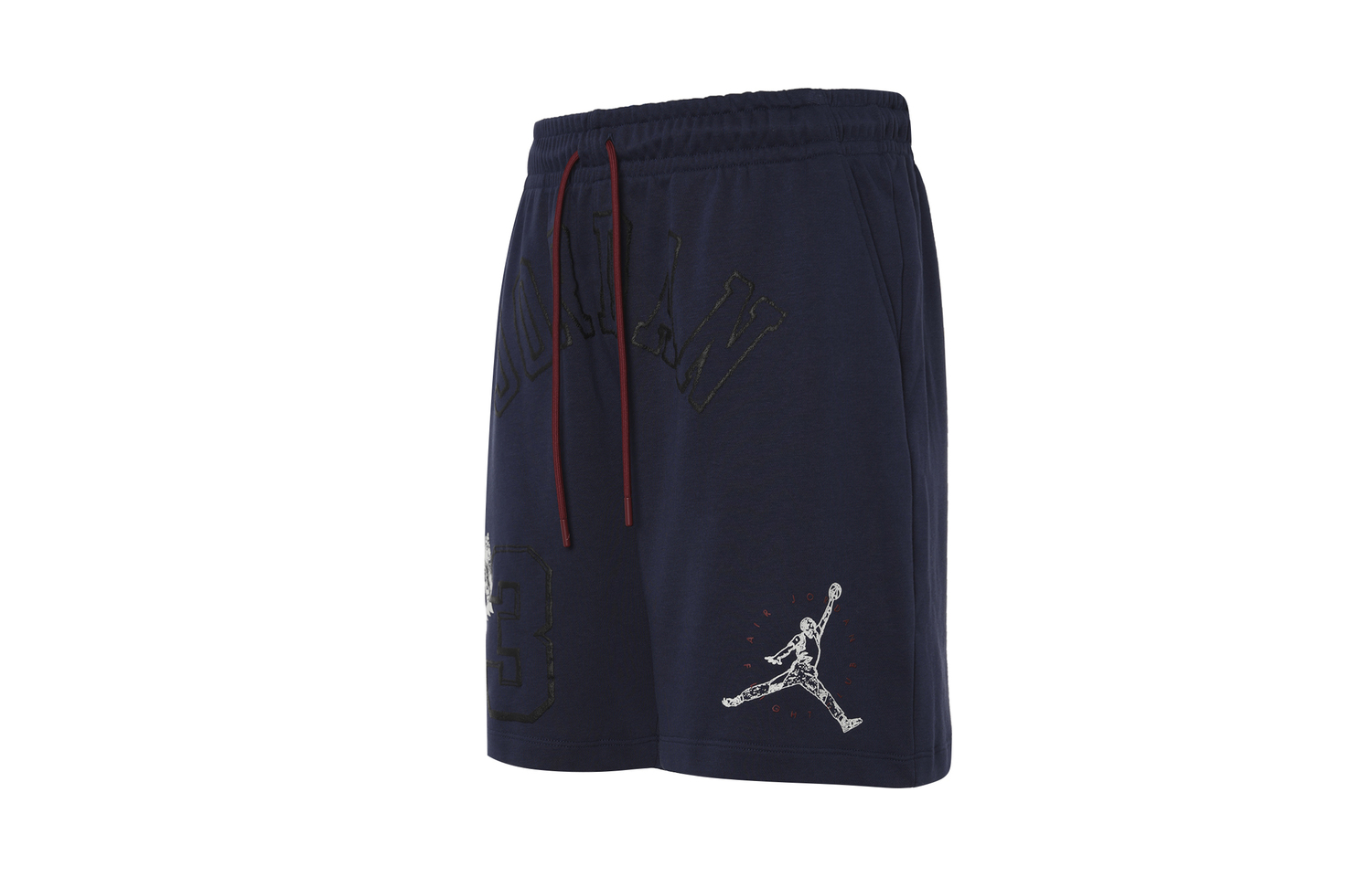

Essentials Мужские шорты мид-райс тканные Navy Jordan, Темно-синий