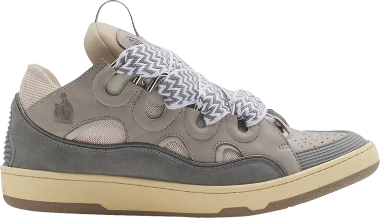 

Кроссовки Lanvin Curb Sneaker 'Grey Ivory', серый