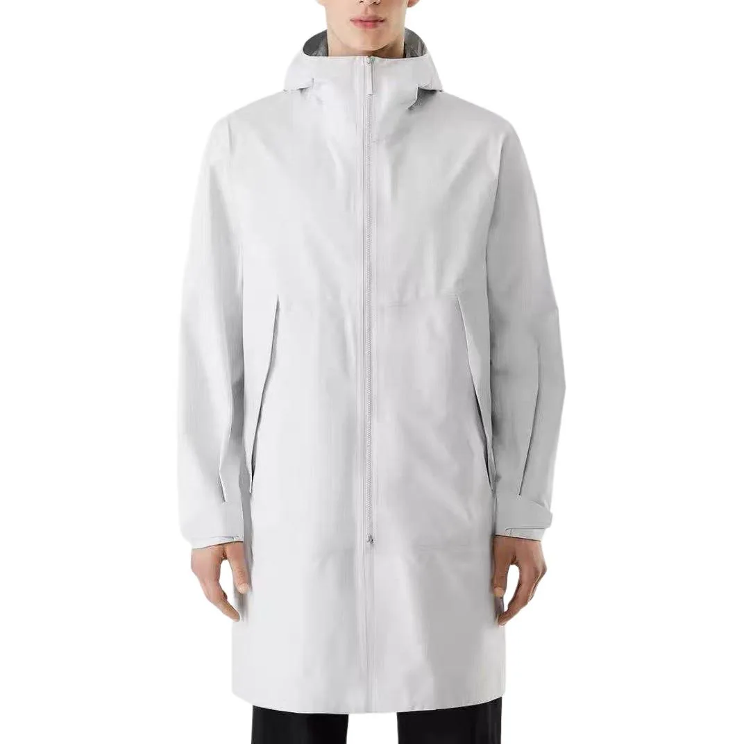 Куртка мужская с капюшоном, умеренно прямого кроя Arcteryx, Atomic Gray/Atmos