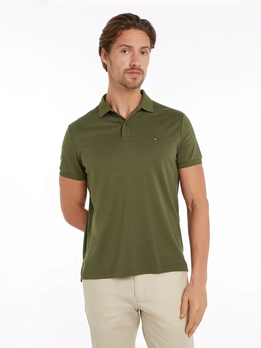 

Рубашка-поло Tommy Hilfiger "LIQUID COTTON ESSENTIAL REG POLO", зеленый
